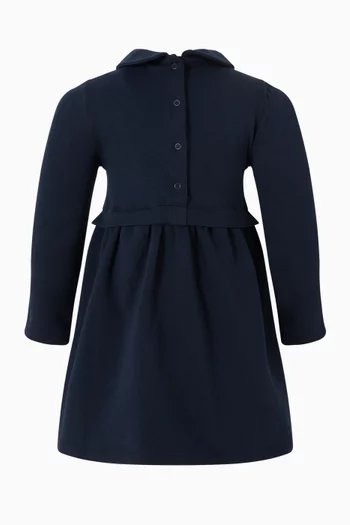 فستان بتصميم واسع قطن عضوي