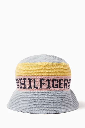 Dome Bucket Hat in Cotton
