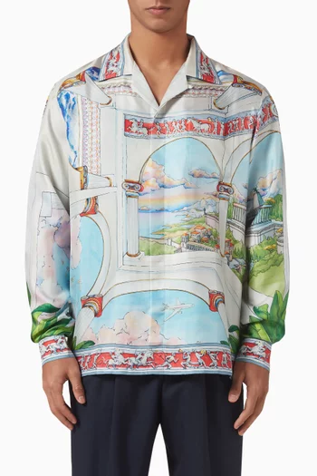 Le Passage Shirt in Silk Twill