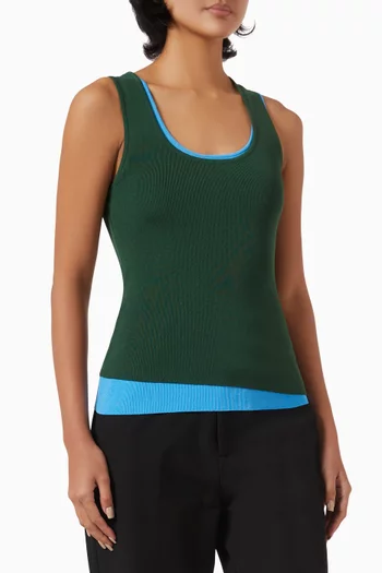 Hermosa Tank Top in Viscose Blend