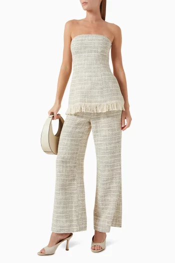 Silvia Top in Tweed