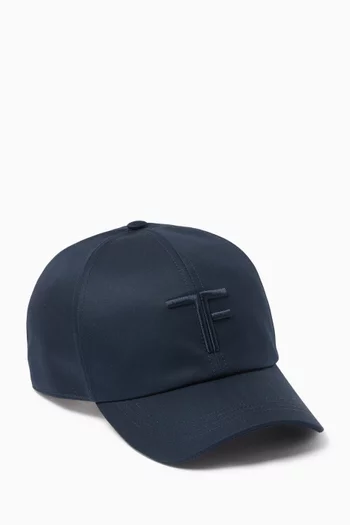 Logo-embroidered Baseball Cap in Cotton-canvas