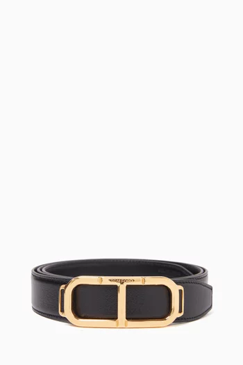 T-line Belt in Leather