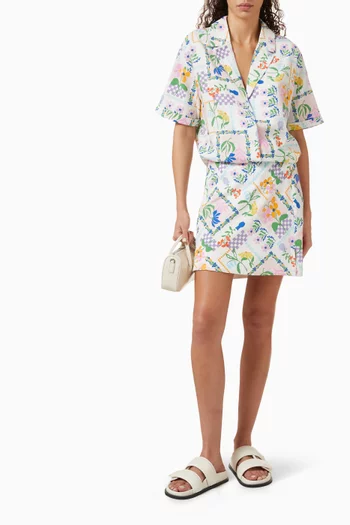 Nikita Oversized Shirt in Cotton Blend