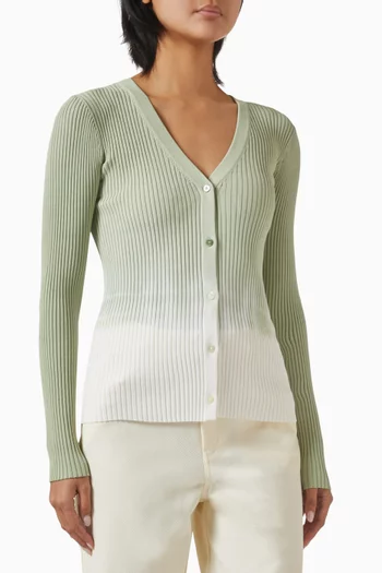 Cargo Rib Sweater in Viscose-blend