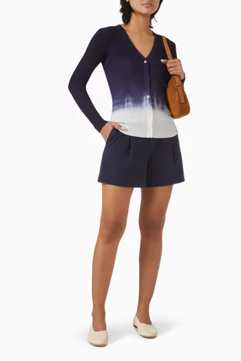 Cargo Rib Sweater in Viscose-blend