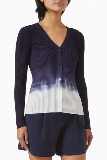 Cargo Rib Sweater in Viscose-blend