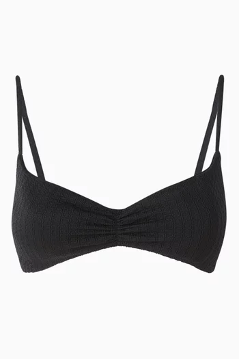 Ra Stelia Bikini Bralette in Jacquard-knit