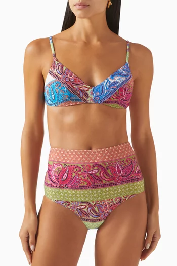 Marseille Estel High-rise Bikini Briefs