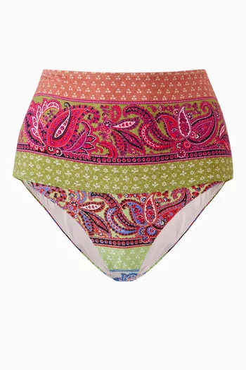 Marseille Estel High-rise Bikini Briefs