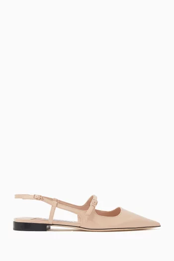 Didi Slingback Sandals in Patent Leather