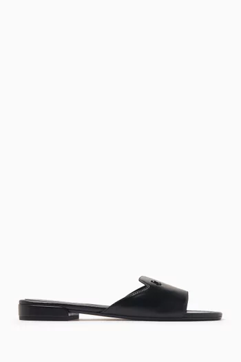 Dina Slides in Nappa Leather