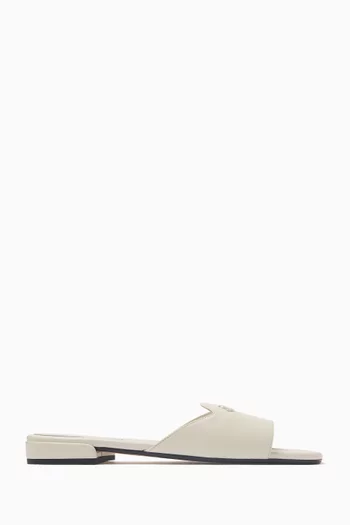Dina Slides in Nappa Leather