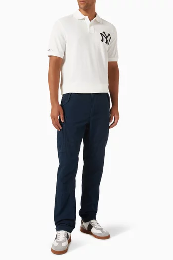 Logo Polo Shirt in Cotton