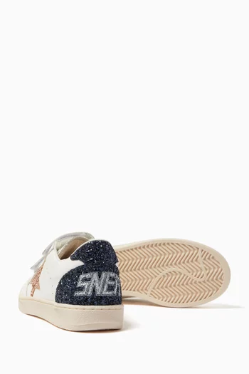 Ball Star Strap Sneakers in Nappa Leather