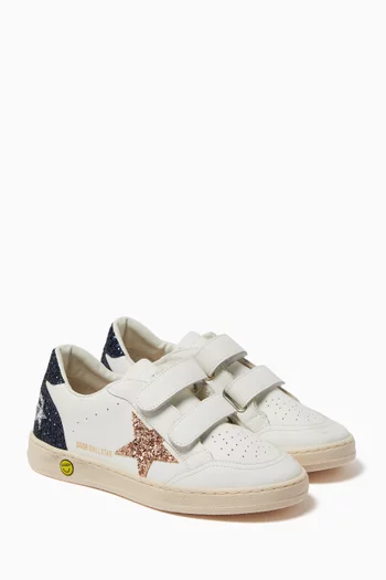 Ball Star Strap Sneakers in Nappa Leather