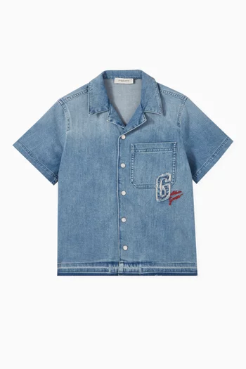 Boxy Shirt in Denim