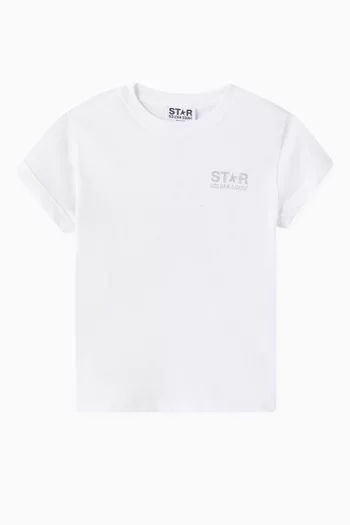 Logo-print T-shirt in Cotton-jersey