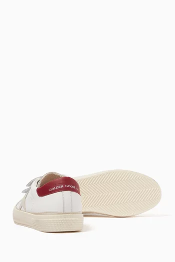 May School Sneakers in Leather