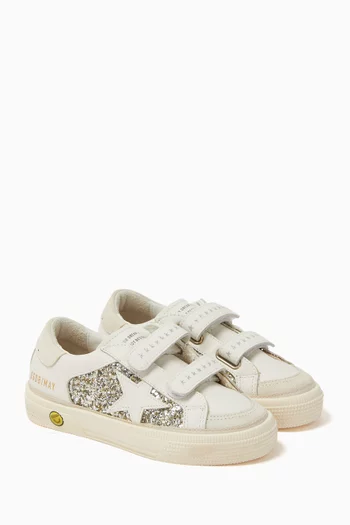 May School Sneakers in Leather