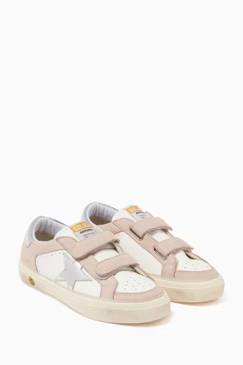 May School Sneakers in Leather