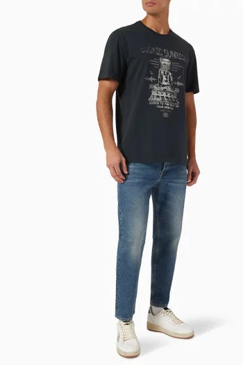 Graphic T-shirt in Cotton Jersey