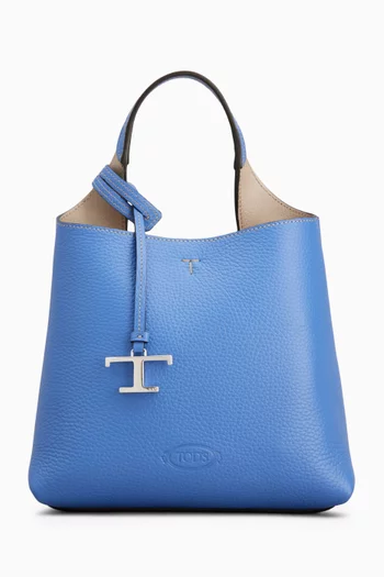 Mini Top-handle Bag in Leather