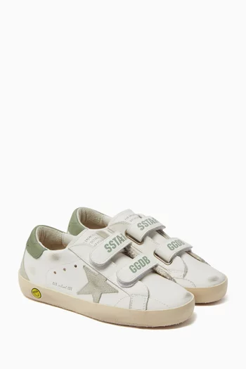 Classic Old School Low-top Sneakers in Leather