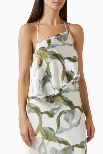 Murphy Top in Satin