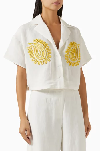 Carly Shirt in Viscose-blend