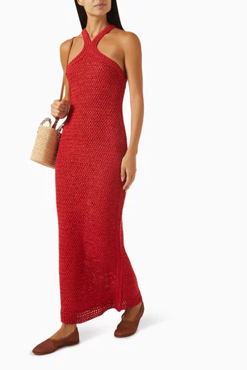 Oakleigh Knit Dress in Cotton Blend
