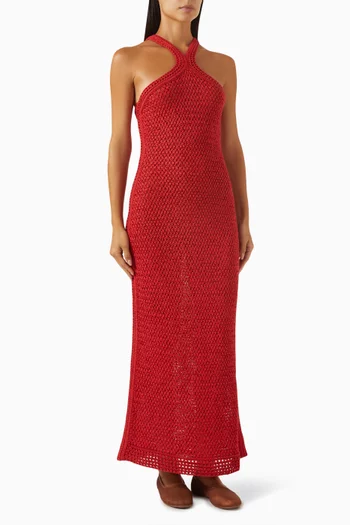 Oakleigh Knit Dress in Cotton Blend