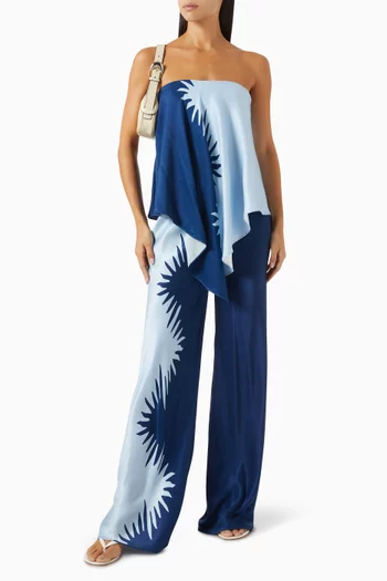 Flossie Pants in Cupro Blend