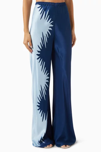 Flossie Pants in Cupro Blend