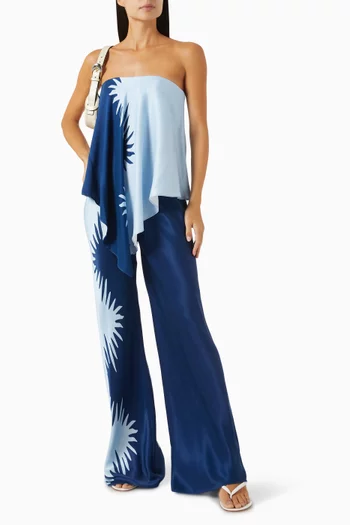 Flossie Top in Cupro Blend