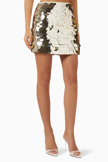 Jorja Sequin-embellished Mini Skirt