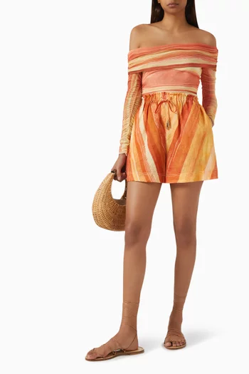 Parker Shorts in Linen