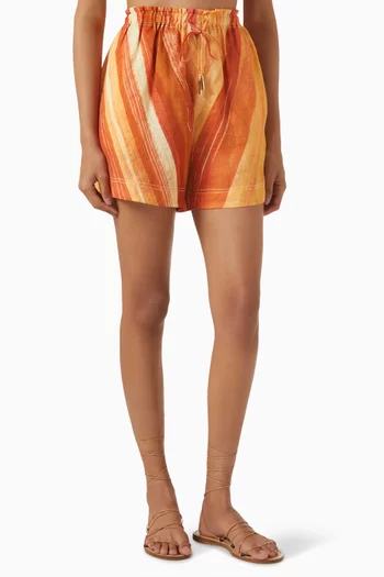 Parker Shorts in Linen