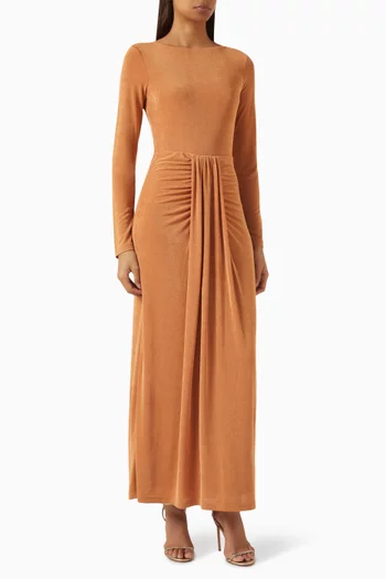 Dakota Maxi Dress in Jersey