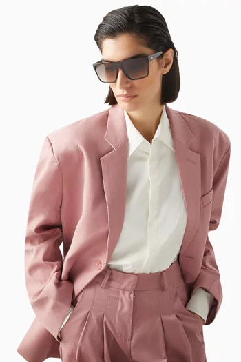 نظارة شمسية دارك ماجيك بإطار على شكل حرف D