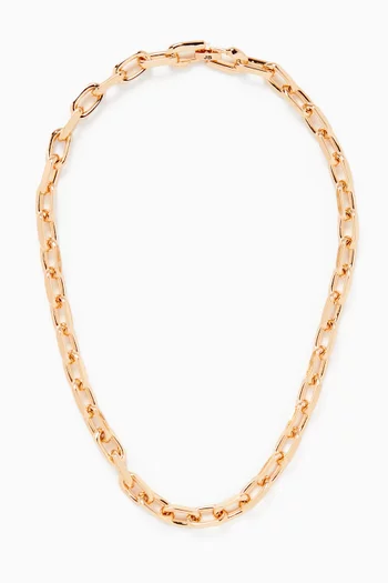 Loire Necklace in Gold-tone Brass