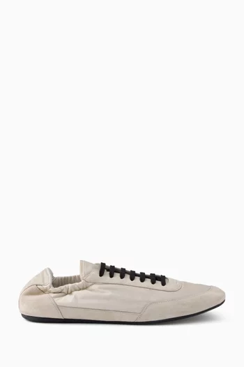 Collapse Sneakers in Re-nylon & Suede