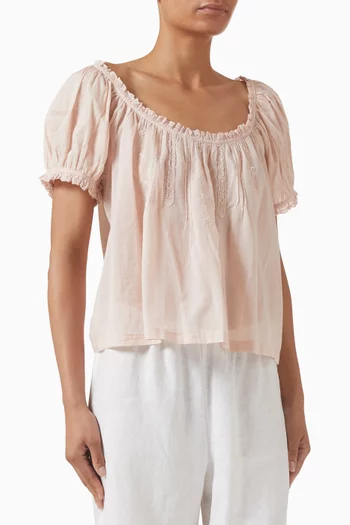 Frederica Top in Organic Cotton