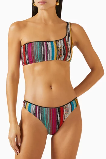 One-Shoulder Bikini Set