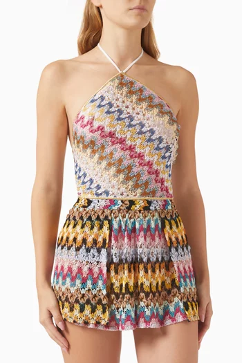 Wave Top in Knit