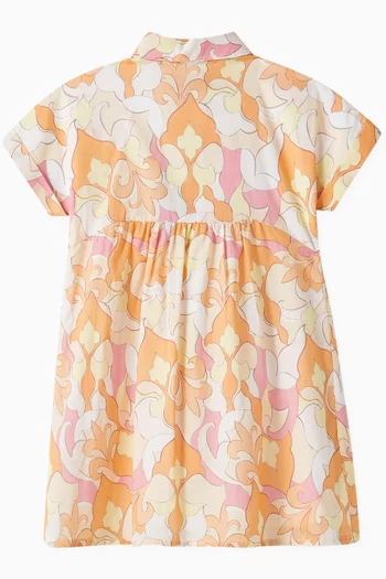 Floral Shirt Dress