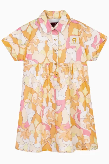 Floral Shirt Dress