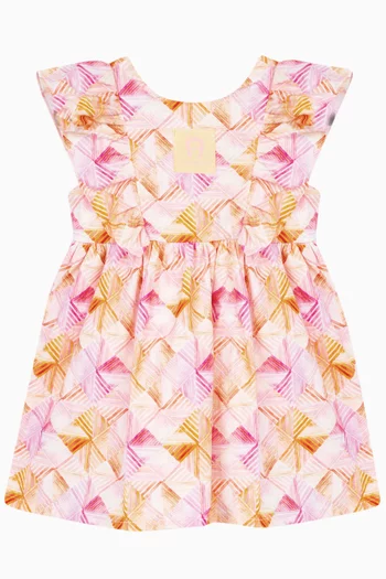 Printed Dress in Cotton