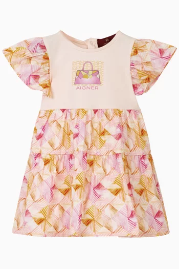Printed Dress in Cotton