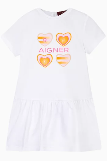 T-shirt Dress in Cotton-blend